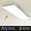 LED Panel Ceiling Light 100cm CCT Dimmable Lamp 24W Remote Control Hallway
