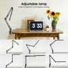 Pro Eye-Care LED Desk Lamp 360° Adjustable Swing Arm & Dimmable Light With Clamp