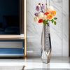 Luxury Mirrored Flower Vase Sparkle Crushed Diamond Vase for Artificial Flower