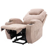 Electric Riser Heated Armchair Power Lift Chair Massage Cinema Recliner Beige