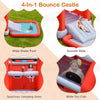 Inflatable Firefighting Themed Kids Water Slide Toddler Bouncy Castle Center