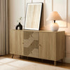 Dusk Dora Large Sideboard with Drawers Light Wood RRP £599