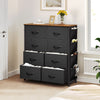 Chest of Drawers Fabric 8-Drawer Dresser for Bedroom, Living Room, Hallway