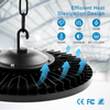 5X 200W UFO High Bay Light Industrial Factory Warehouse Workshop Garage Lights