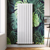 Vertical Radiator Anthracite White Black Flat Panel Modern Tall Rads Double 1600