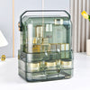Dustproof Dressing Table Makeup Storage Box Drawer Cosmetic Organizer Tidy Case