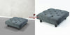 Square Coffee Table Chesterfield Upholstered Footstool Pouffe Foot Stool Seat