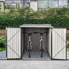 Panana Garden Storage Shed Bike Metal Pent Tool Shed House Can Put Bicycles