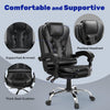 Executive Office Chair Swivel Recliner Computer Desk Gaming Chair fr Home Office