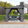 Aluminium Pergola Awning Summer Garden Gazebo Garden Canopy Outdoor Furniture