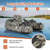 Fishing Float Tube with Storage Pocket & Rod Holder-Camouflage