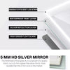 EMKE LM05 LED Bathroom Mirror with Demister and Shaver Socket, 6500K 50x70cm