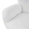 Modern Armchair Bedroom Living Room Chairs Accent Chair Upholstered Sherpa Chair