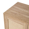 Rattan Door Cabinet Kitchen Living Room Wooden Storage Cupboard Shelf Sideboard