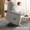 Power Lift Recliner Chair Electric Riser Armchair for Elderly w/Massage Function
