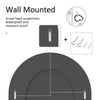 Large Stunning Arched Wall Mirror Glass Diamond Strip Crushed Mirror Bedroom Dec