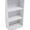 3 Tier Bamboo Wooden Bookcase Shelving Display Storage Shelf Unit Furniture