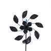 Solar Wind Spinner LED Light Peacock Sculpture WindMill Outdoor Garden Stake