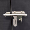 Panana Galvanized Steel Garden Storage Shed Bike Metal Pent Roof Tool Shed House