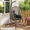 Heavy-duty Hanging Egg Basket Seat with Soft Thick Cushion without Stand