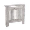 Small Medium Large Radiator Cover Vertical Slatted Grill Wooden Heating Cabinet