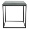 5in1 Stackable Storage Ottoman Seat Stool Toy Nesting Box Linen/PU Pouffe Chairs