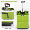 Lightweight Trolley Dolly Folding Aluminum Utility Cart Shopping Trolley