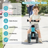 Baby Balance Bike 4 Wheels Toddler Ride On Toys Infant Walker Training Blue