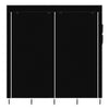 Large Canvas Wardrobe Clothes Closet Storage Cupboard Dustproof Cover