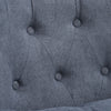 Leisure Single Sofa Armchair Modern Wing Back Chesterfield Button Accent Chair