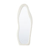 Irregular Full Length Mirror with Velvet Frame Home Living Room 160 x 60cm NEW