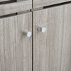 Grey Bathroom Under Sink Cabinet Basin Storage Cupboard Vanity Unit Furniture