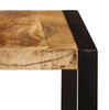 Industrial Dining Table Large Vintage Solid Wood Metal Rustic Kitchen Furniture