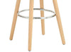 2x Breakfast Bar Stools Home Kitchen Pub Bar Stool With Footrest High Bar Chair