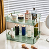 2 Tier Cosmetic Organiser Shelf Dressing Table Make-up Perfume Storage Holder