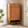 Wooden Shoe Storage Cabinet Footwear Rack Shelf Stand Hallway Shoes Organizer