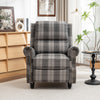 Home Theater Linen Soft Sofa Couch Armchair Recliner Lounger Nap Reading Chair