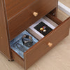 Mobile 3 Drawers Filing Cabinets Printer Stand Pedestal Lockable Bedside Table