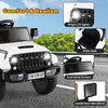 Chic 12V Kids Ride on Car Battery Powered Electric Jeep w/ Soft Start White