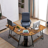 L-shaped Computer Desk Large Home Office Writing Workstation Corner Desk