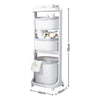 Rolling Laundry Sorter Cart Washing Basket Clothes Hamper Storage Bin On Wheels
