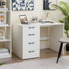 Modern Computer Desk Home Office Desk w/4-Drawers Wooden Laptop Desk Workstation
