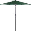 2 Metre Parasol Round with Push Button Tilt, Outdoor Table Parasol Umbrella