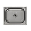 Commercial Stainless Steel Kitchen Catering Sink Single Bowl w/Shelf&Drainer Kit