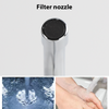 Modern Kitchen Sink Mixer Taps Swivel Spout Twin Lever Tap Mono Faucet Chrome UK