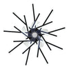 LED Ceiling Fan Light Dimmable Living Room Chandelier Lamp With Remote Control