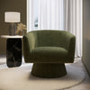 Green Boucle Swivel Accent Chair - Cairo BUN/CRR002/95867