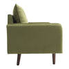 Mustard Green Velvet 2 Seater Sofa for Living Room Bedroom Lounge Couch Loveseat