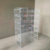 6-Tier Acrylic Bakery Pastry Display Case Cabinet Cakes Donuts Cupcakes Pastries