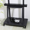 Heavy Duty Mobile TV Floor Stand Cart with Shelf Mount for 32"-80" LED LCD